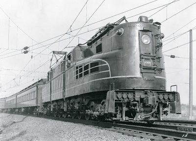 trains, vehicles, locomotives, GG1, Pennsylvania Railroad - random desktop wallpaper