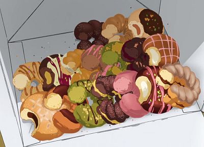 donuts - desktop wallpaper