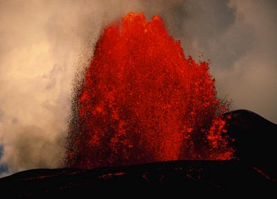 volcanoes, lava, eruption - related desktop wallpaper