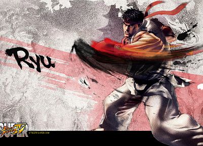 Street Fighter, Ryu, Street Fighter IV - random desktop wallpaper