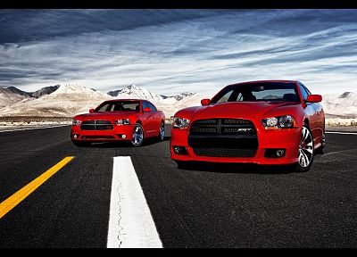 muscle cars, Dodge Charger - random desktop wallpaper