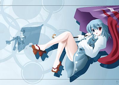 Touhou, heterochromia, Tatara Kogasa, anime girls - related desktop wallpaper