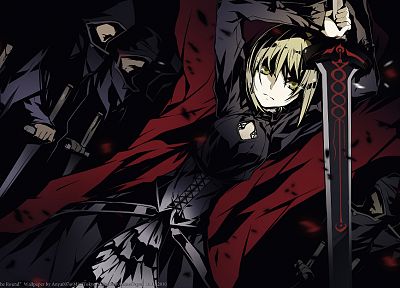 Fate/Stay Night, Saber, Saber Alter, Fate series - desktop wallpaper