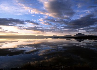 sunset, south, Bolivia - duplicate desktop wallpaper