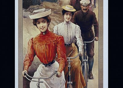 bicycles - duplicate desktop wallpaper