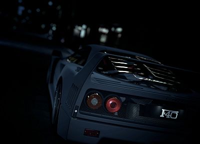 cars, Kyoto, vehicles, Ferrari F40, Gran Turismo 5 - desktop wallpaper