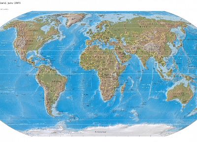 Earth, maps - duplicate desktop wallpaper