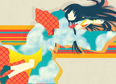 Jigoku Shoujo, Enma Ai, Japanese clothes - desktop wallpaper