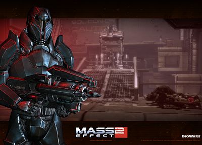 video games, BioWare, Mass Effect 2 - related desktop wallpaper