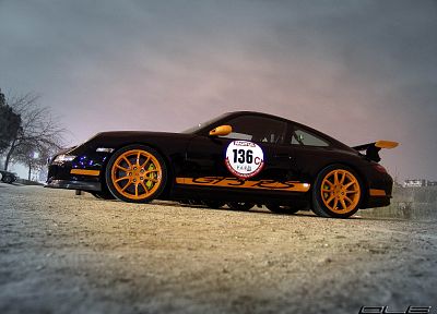 Porsche, cars, low-angle shot, Porsche 911 GT3 RS - desktop wallpaper