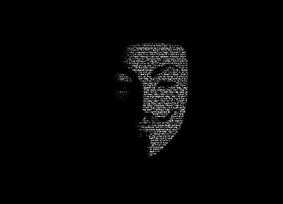 Guy Fawkes, V for Vendetta - random desktop wallpaper