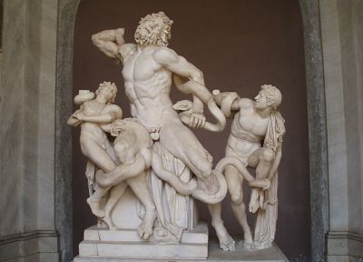 penis, sculptures, nude, marbles, LaocoÃÂ¶n and His Sons - related desktop wallpaper