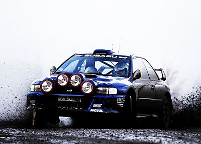 cars, Subaru WRX STI, rally car - random desktop wallpaper