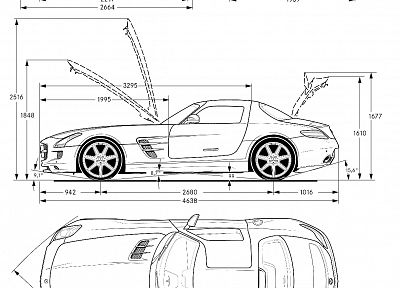 cars, schematic - random desktop wallpaper
