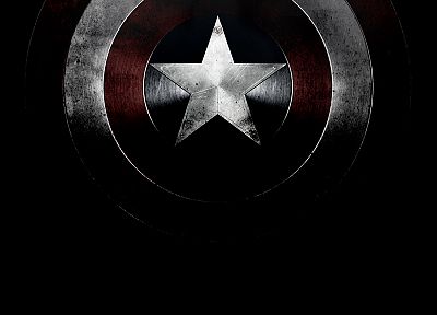 Captain America, shield, Marvel Comics - random desktop wallpaper