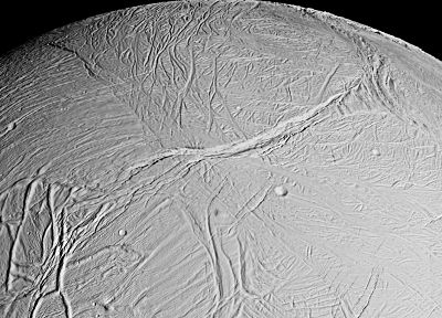 Moon, Enceladus - desktop wallpaper