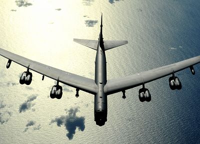 aircraft, military, bomber, B-52 Stratofortress, United States Air Force, vehicles - random desktop wallpaper