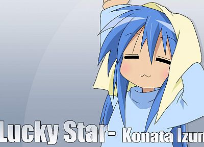 Lucky Star, Izumi Konata - duplicate desktop wallpaper