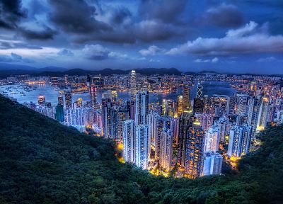 cityscapes, buildings, Hong Kong - related desktop wallpaper