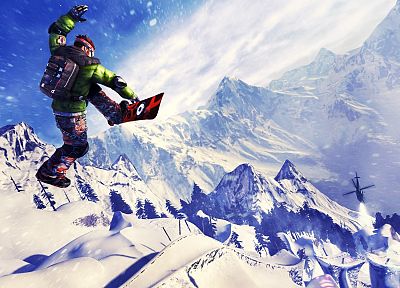 snow, sports, snowboarding, snowboard - random desktop wallpaper