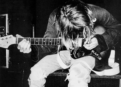 music, Nirvana, Kurt Cobain - duplicate desktop wallpaper