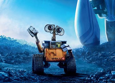 movies, Wall-E, Mozilla - desktop wallpaper