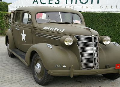 cars, World War II - desktop wallpaper