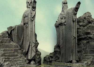The Lord of the Rings, Argonath - related desktop wallpaper