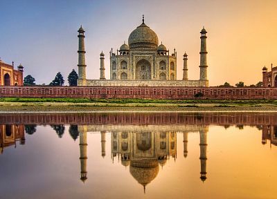 landscapes, Taj Mahal, cities - random desktop wallpaper