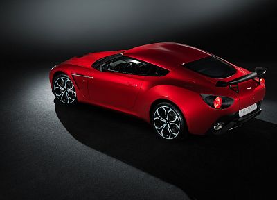 red, cars, Aston Martin, vehicles, sports cars, Aston Martin V12 Zagato - related desktop wallpaper