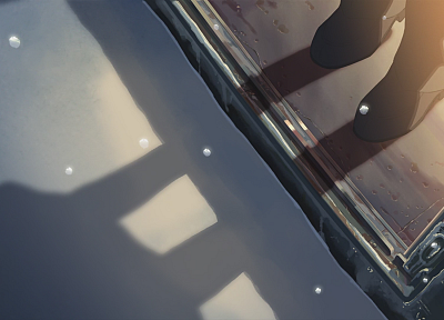 Makoto Shinkai, 5 Centimeters Per Second, artwork, anime - related desktop wallpaper