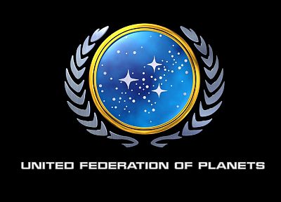 Star Trek, logos, United Federation of Planets, Star Trek logos - random desktop wallpaper
