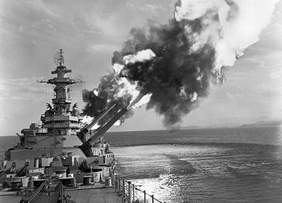 USS New Jersey, Iowa-class, battleships - desktop wallpaper