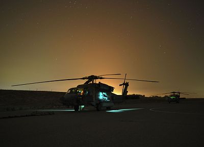 black, night, military, helicopters, Sikorsky, hawk, Afghanistan, vehicles, UH-60 Black Hawk, sea hawk - desktop wallpaper