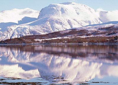 Scotland, Ben, range, Highlands - duplicate desktop wallpaper