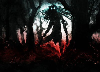 creepy, scarecrow, Skull Kid - random desktop wallpaper