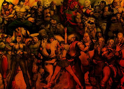 Street Fighter - duplicate desktop wallpaper