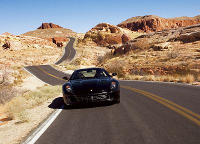 cars, rocks, roads - desktop wallpaper