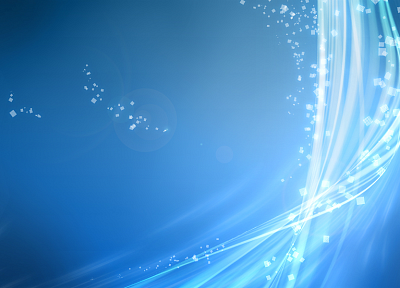 light, blue, Windows Vista - desktop wallpaper