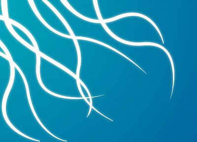 abstract, blue, lines - desktop wallpaper
