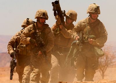 military, USA, Afghanistan, navy, USMC, US Marines Corps, infantry, M249, marpat - random desktop wallpaper