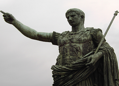 Rome, latin, Italy, statues, emperor - random desktop wallpaper