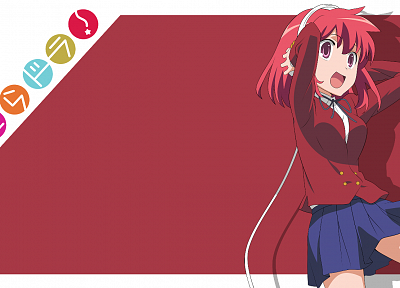 school uniforms, Kushieda Minori, Toradora, simple background - related desktop wallpaper
