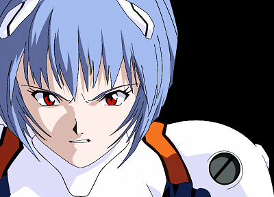 Ayanami Rei, Neon Genesis Evangelion, transparent, anime vectors - random desktop wallpaper