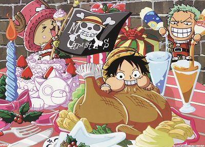 One Piece (anime), Roronoa Zoro, chopper, anime, Monkey D Luffy - desktop wallpaper