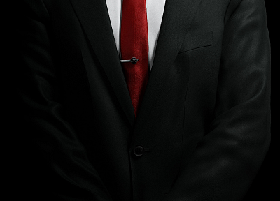 suit, tie, men, Hitman, Hitman Absolution, Agent 47 - desktop wallpaper