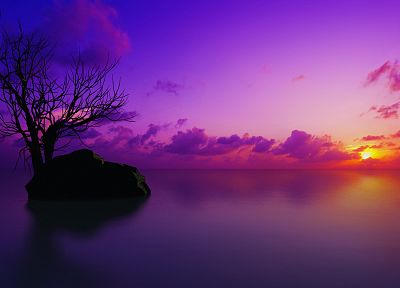 sunset, sunrise, landscapes - desktop wallpaper