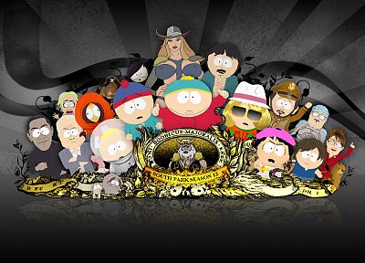 TV, South Park, Eric Cartman, Stan Marsh, Kenny McCormick, Kyle Broflovski, Randy Marsh, Butters Stotch - random desktop wallpaper