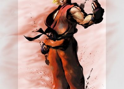 Street Fighter, Ken Masters, Super Street Fighter - random desktop wallpaper