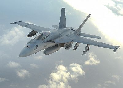 Hornet aircraft, F-18 Hornet, jet aircraft, F/A-18 Hornet, fighters - related desktop wallpaper